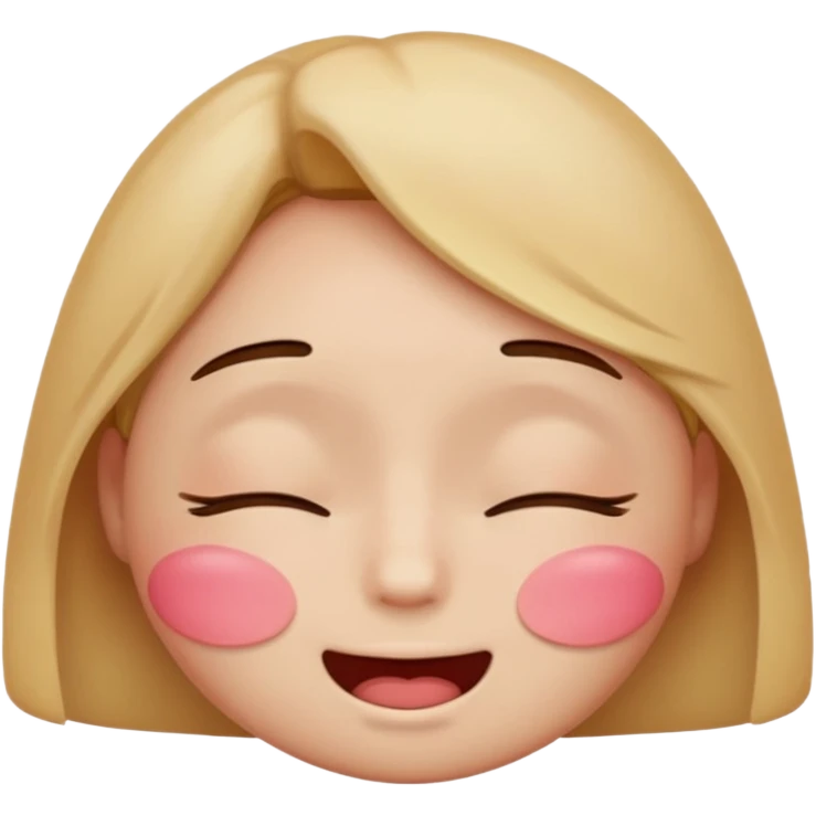 Create a shyness imoji emoji