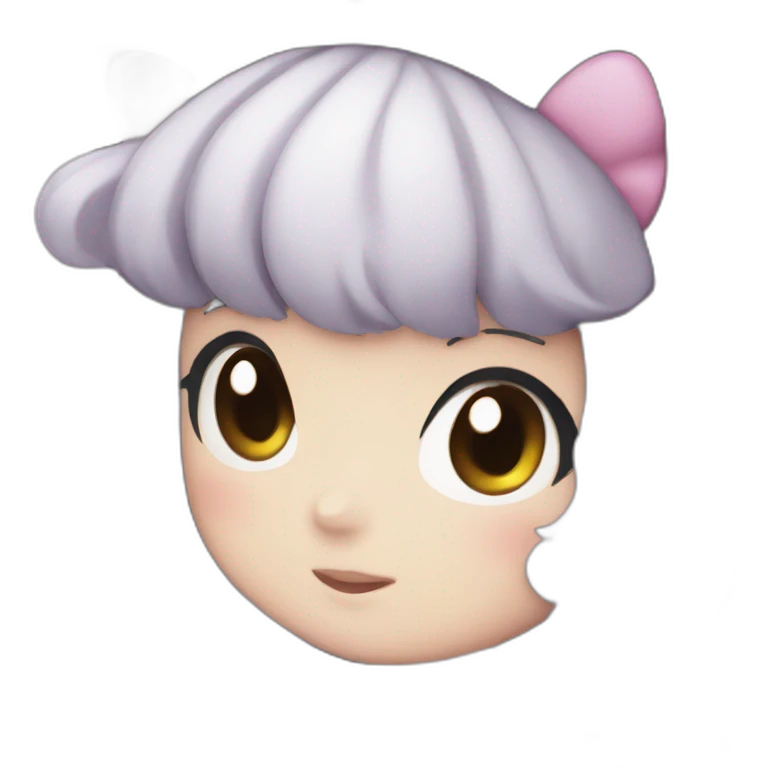 Kuromi sanrio emoji