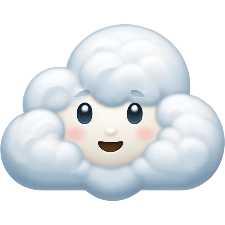 Cloud emoji