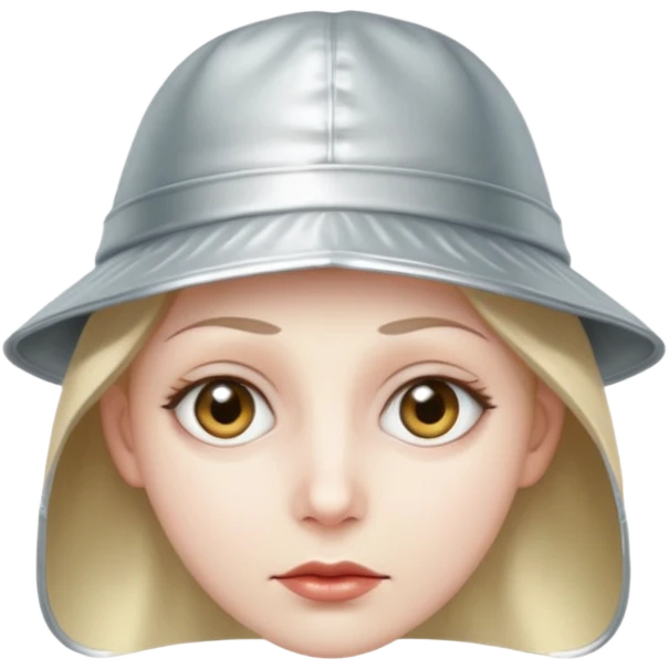 foil hat suspiciouseye emoji