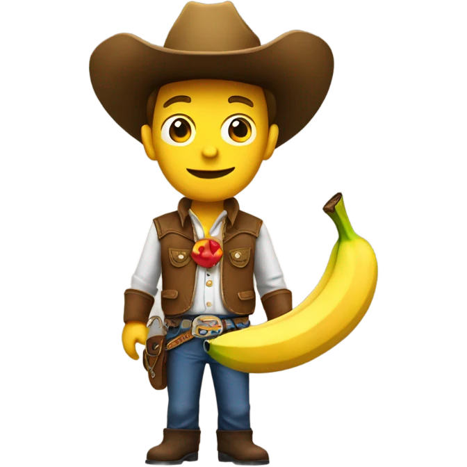 Bannana cowboy emoji