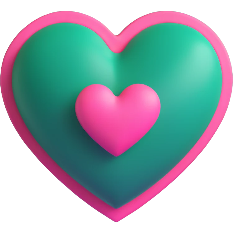 dark green heart emoji