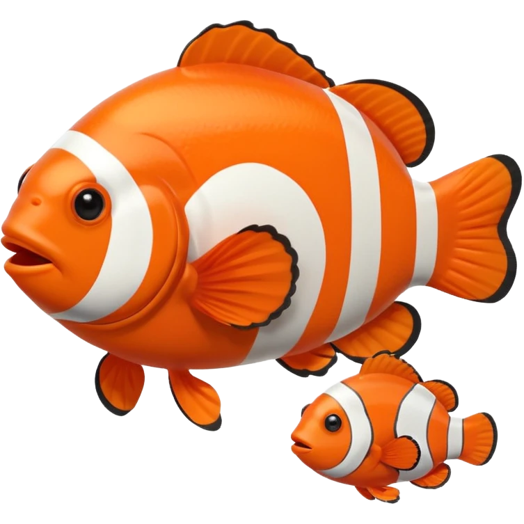 Creat me a clownfish emoji emoji