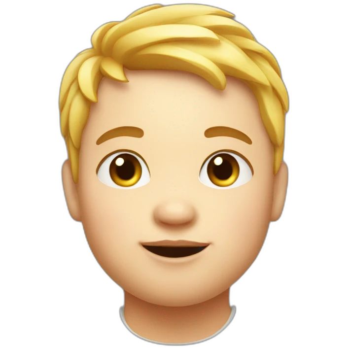 fat cute kid emoji