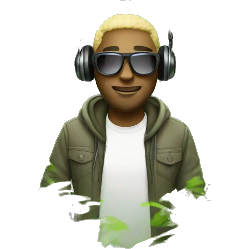 dj in the forest emoji