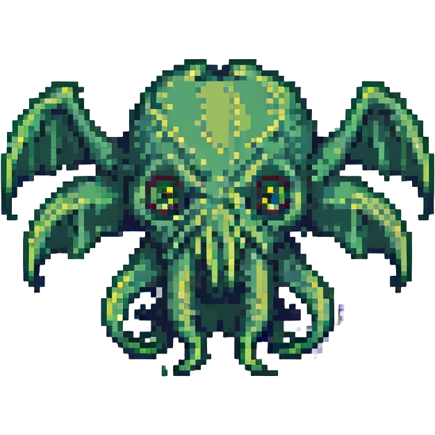 Cthulhu scared emoji