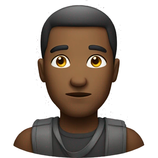 Thinking smirk emoji