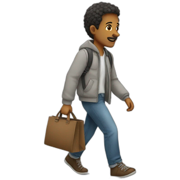 walking emoji
