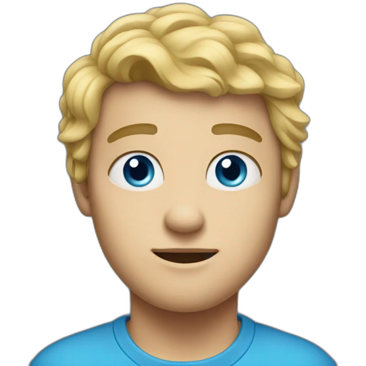 Character-with-blue-eyes emoji