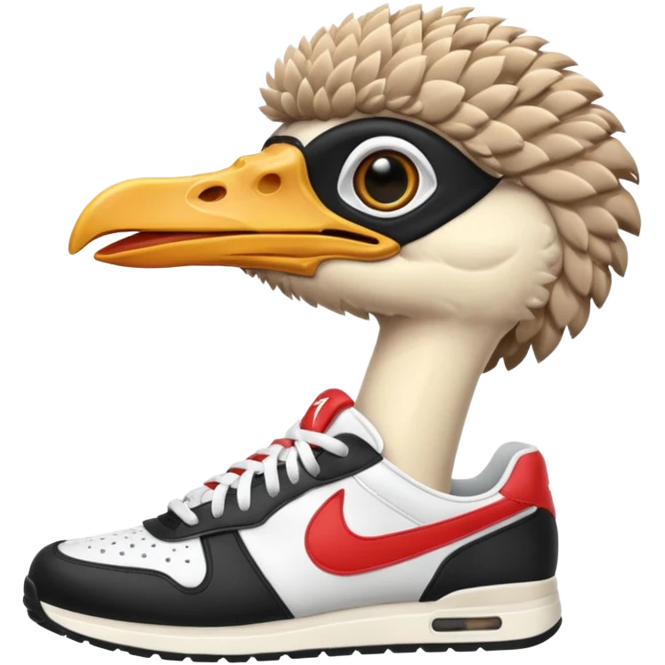 emojis.com ostrich-in-sneakers emoji