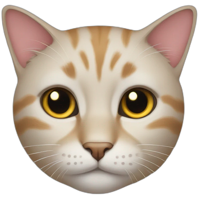 CAT with lack of fur emoji