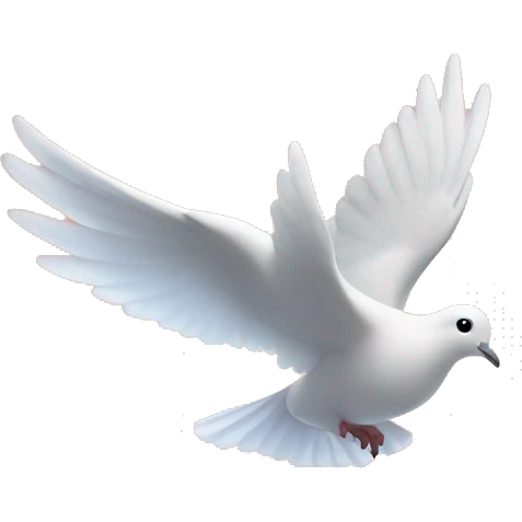 Dove  sky emoji