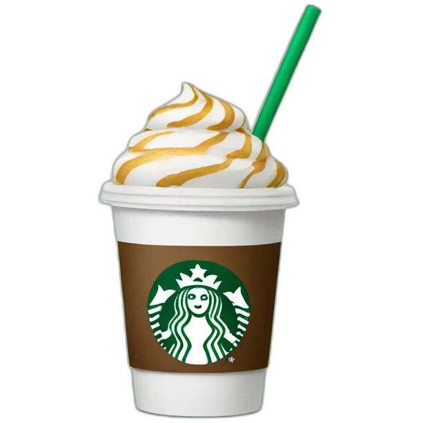 Starbucks coffee emoji
