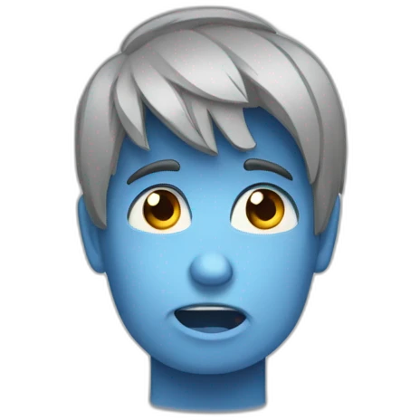 qwerty cries that his family abandoned him emoji