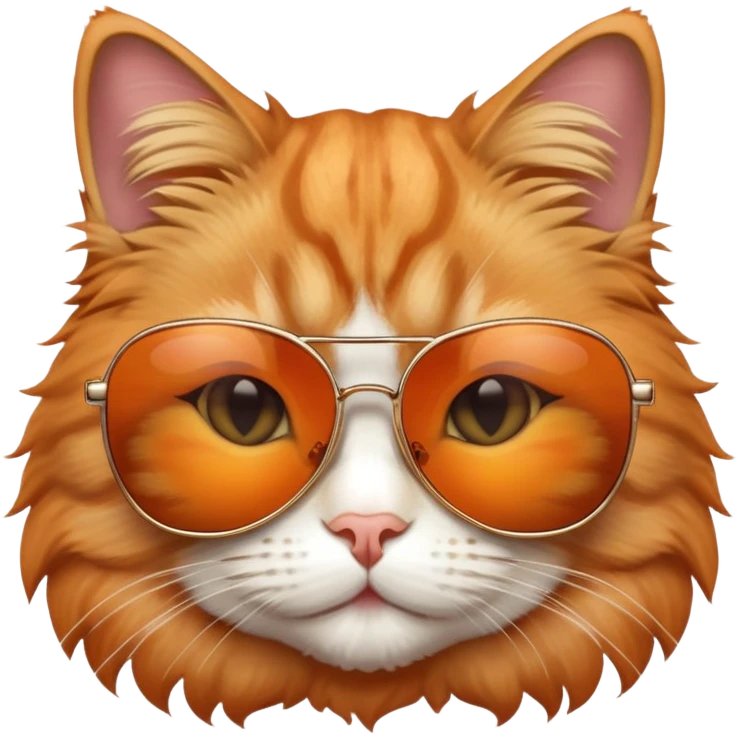 Cat wearing sunglasses emoji