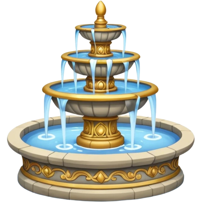 Fountain emoji