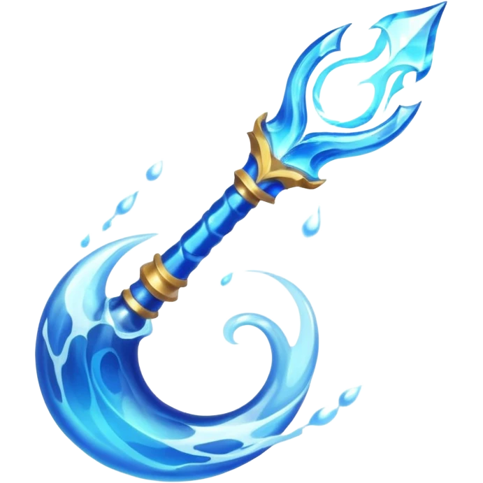 water elemental weapon emoji