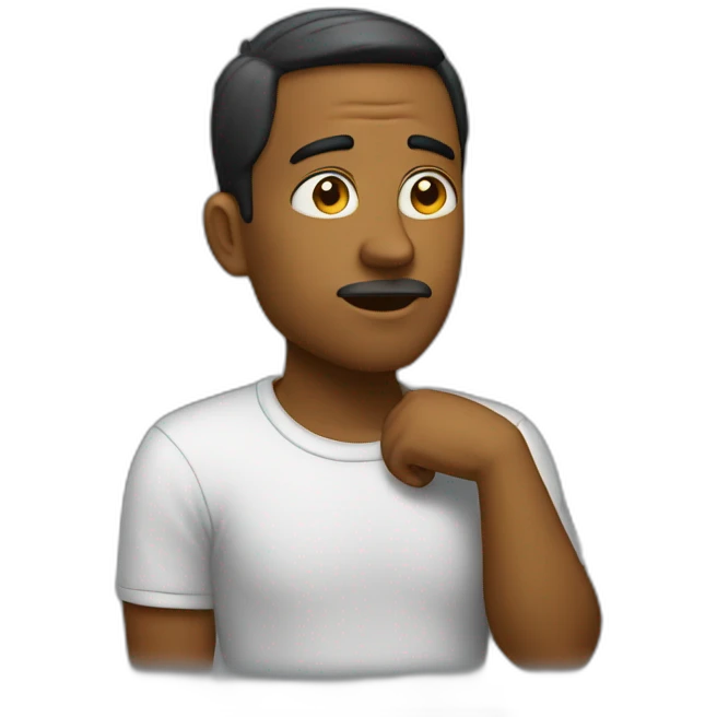 thinkin emoji