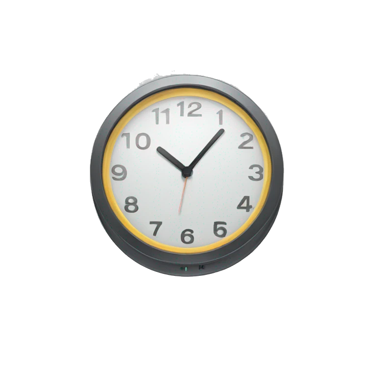 digital clock emoji