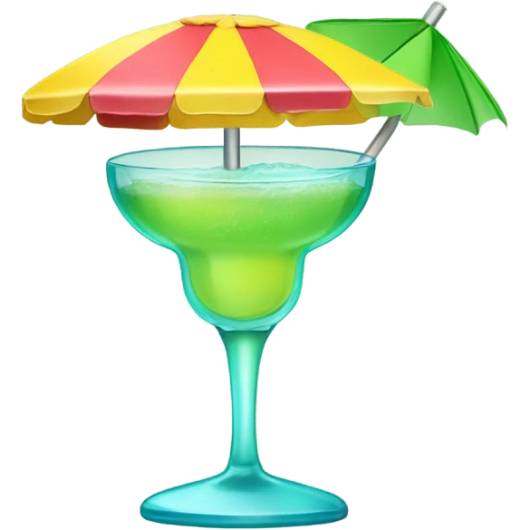 Walking margarita emoji