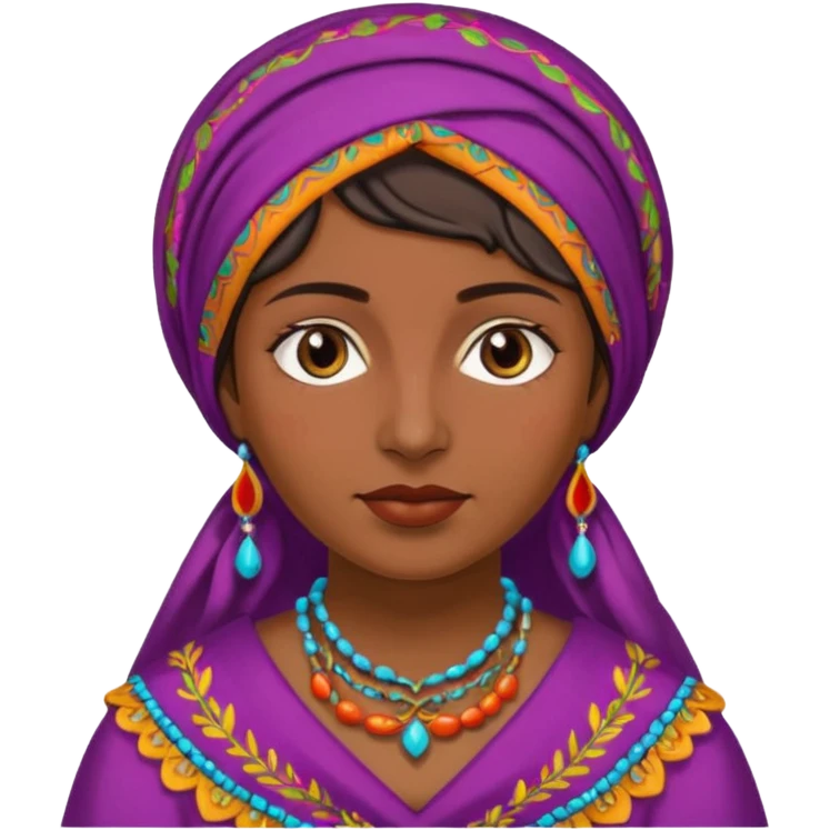 Bandera gitana emoji