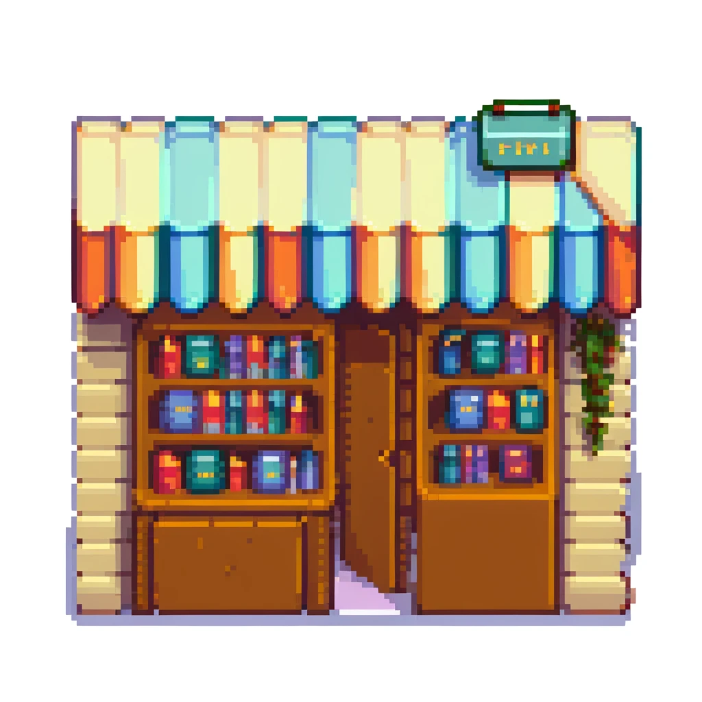 book store front emoji