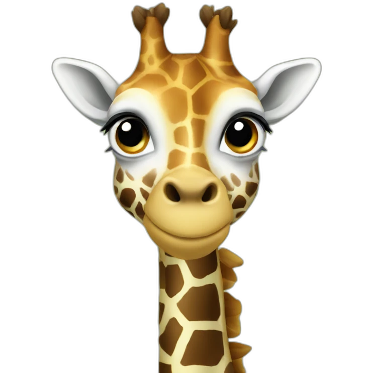 Tree giraffe emoji