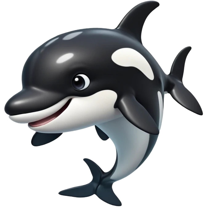 cinematic-comical-orca-portrait-emoji,-head-tilted-dramatically-with-an-exaggeratedly-shocked-expression,-featuring-a-sleek-black-and-white-body-with-wide,-comically-expressive-eyes-full-of-playful-disbelief-and-animated-flippers,-simple emoji