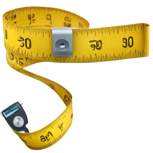 measuring tape emoji