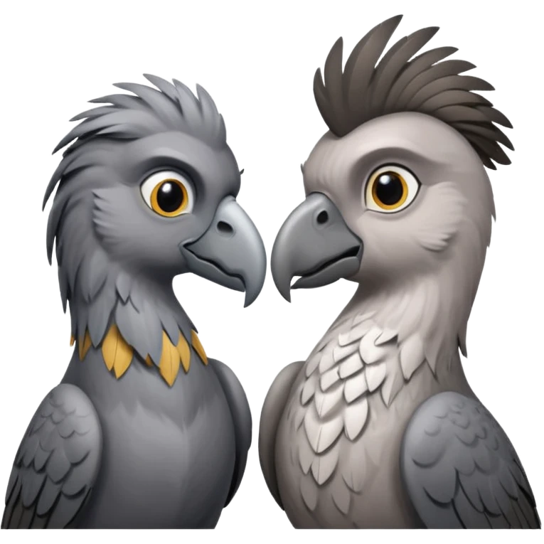 buckbeak and harry potter emoji