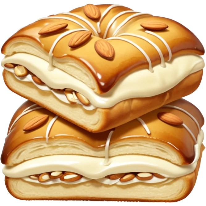 Almond Cream Danishes emoji