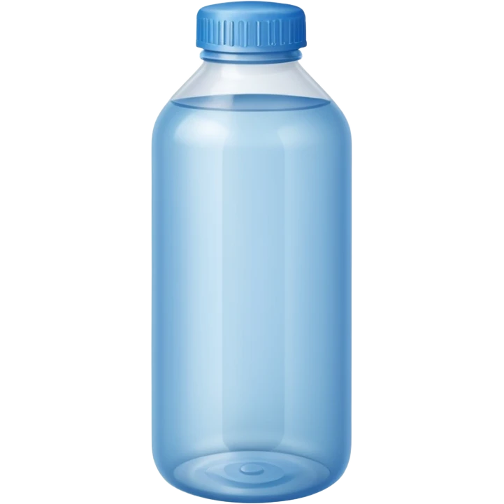 plastic bottle with cap emoji