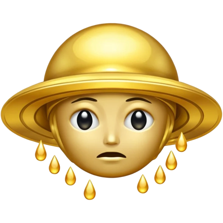 saturn crying  emoji