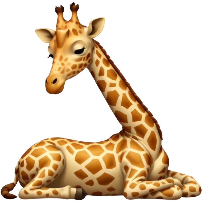 SLEEPING GIRAFFE emoji