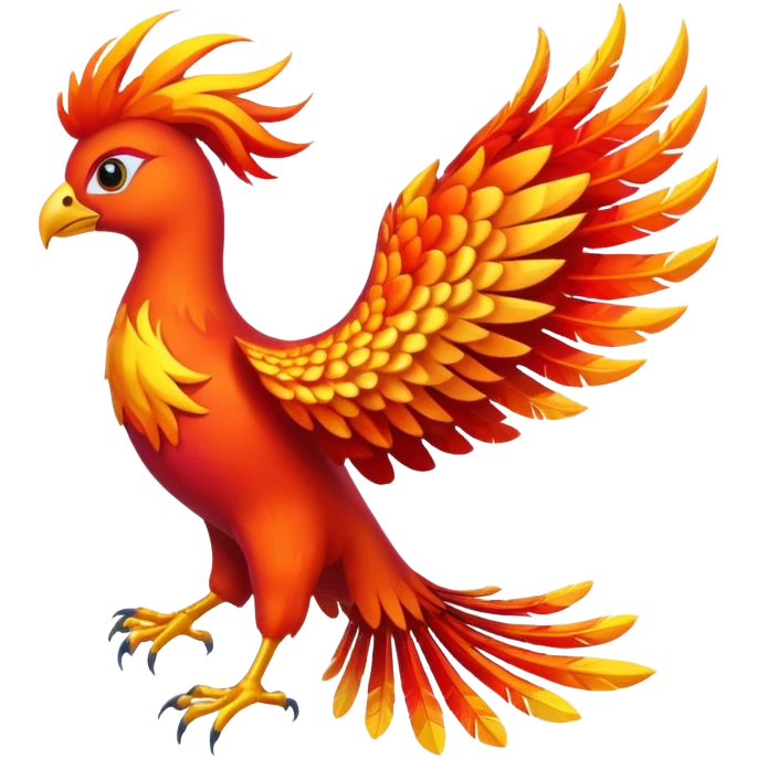 phoenix a cute one emoji