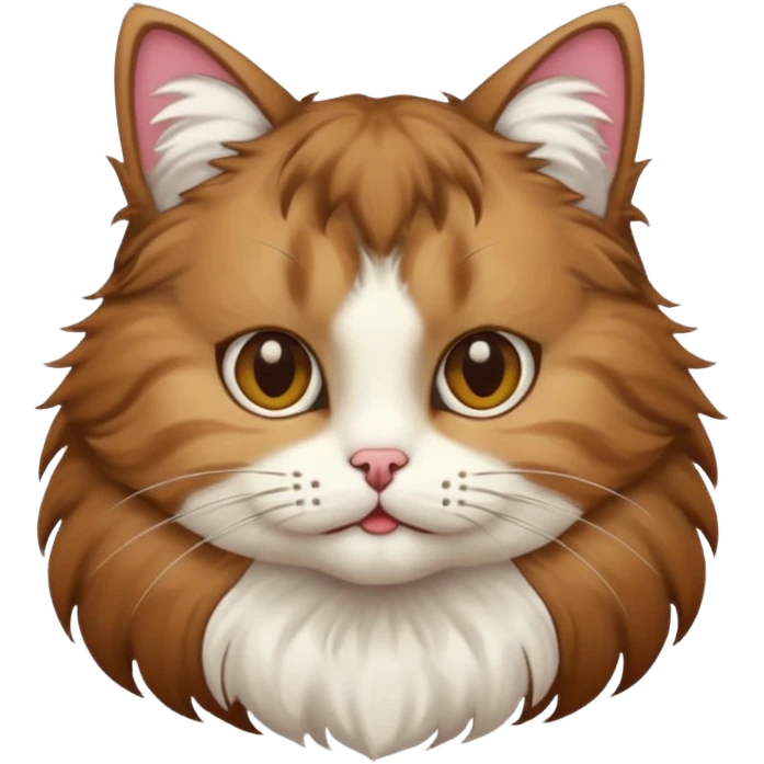 Cat wearing a toupee emoji