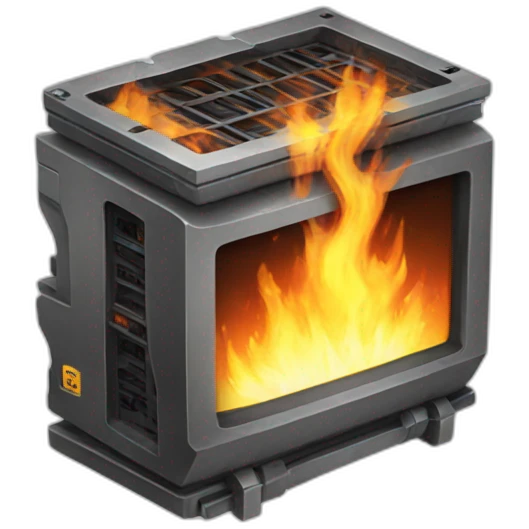burning gpu emoji