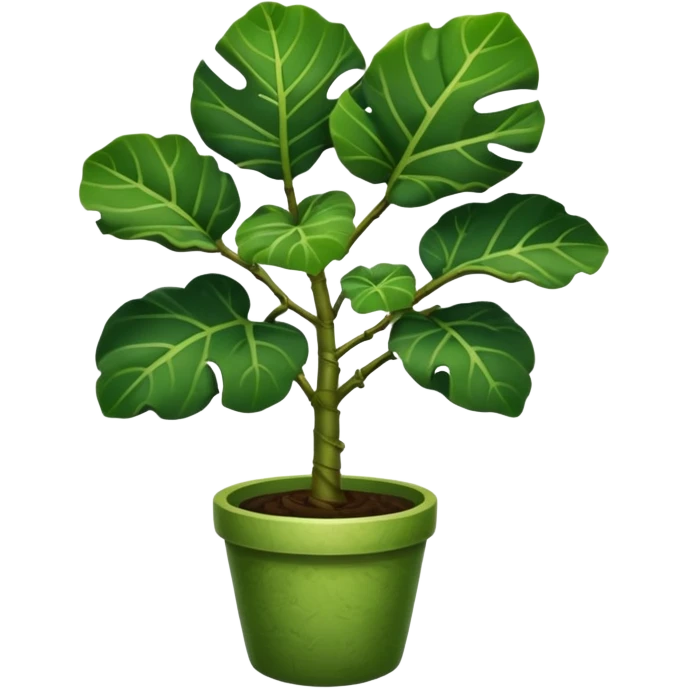 Fiddle leaf fig emoji