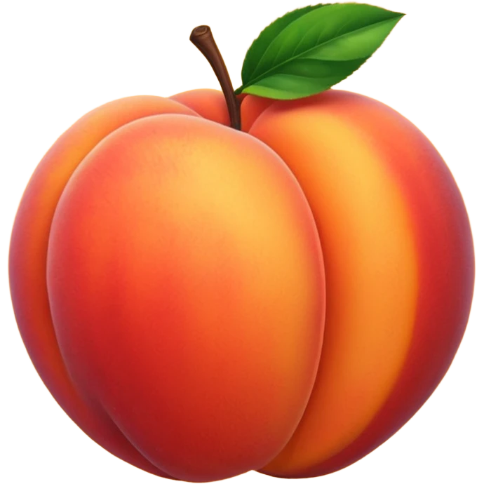 Peach emoji