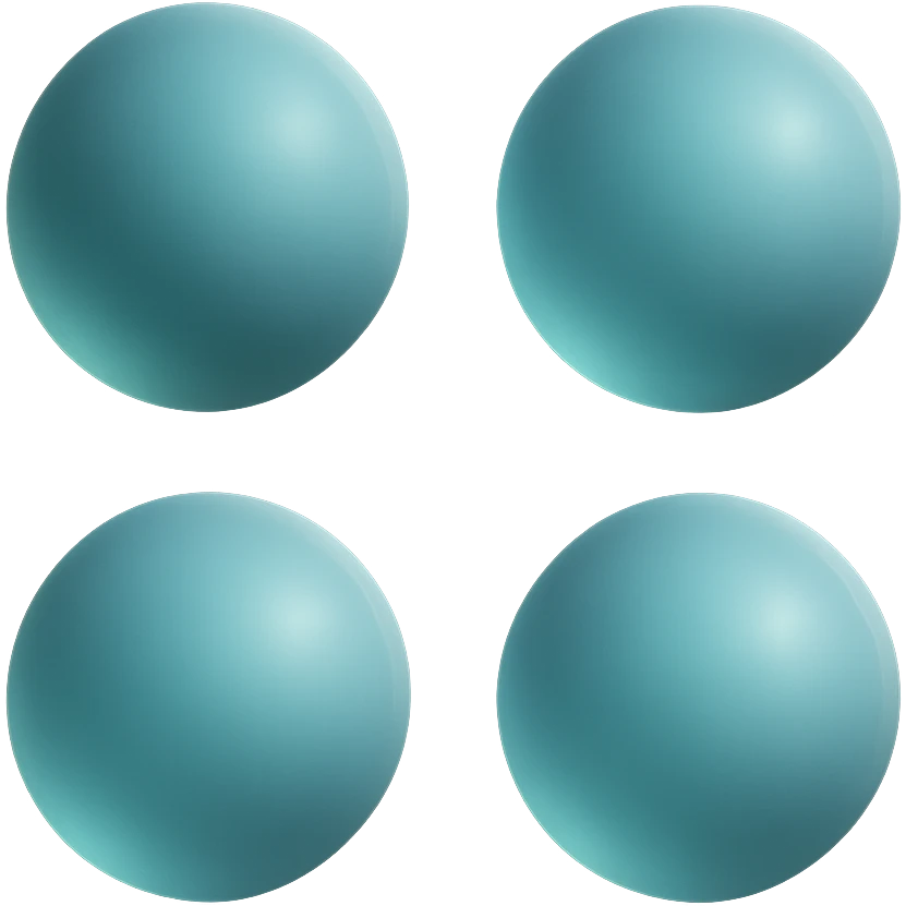 Uranus planet with pale blue-green color emoji