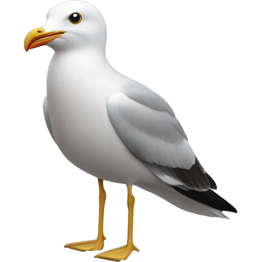 Seagull emoji