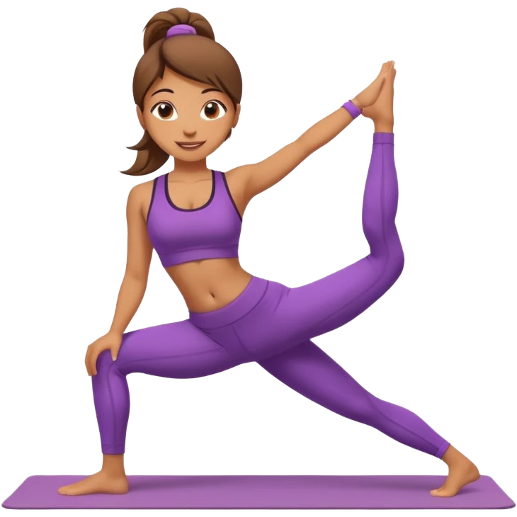 yoga girl emoji