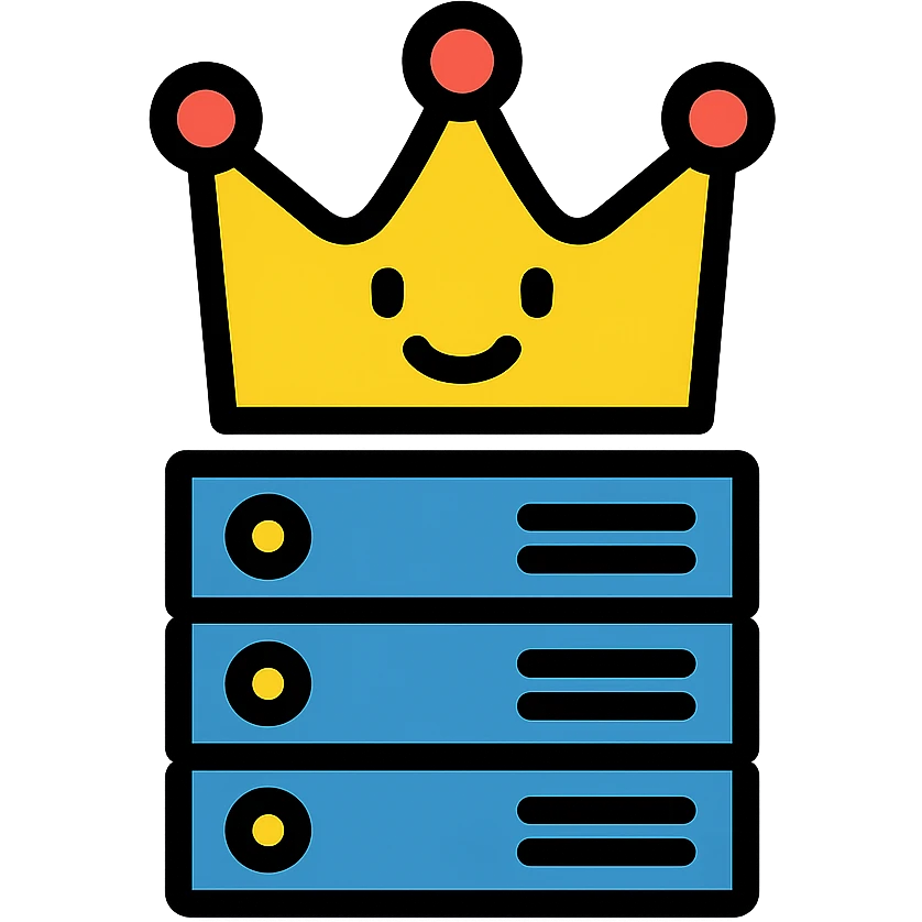 King Server brand logo emoji