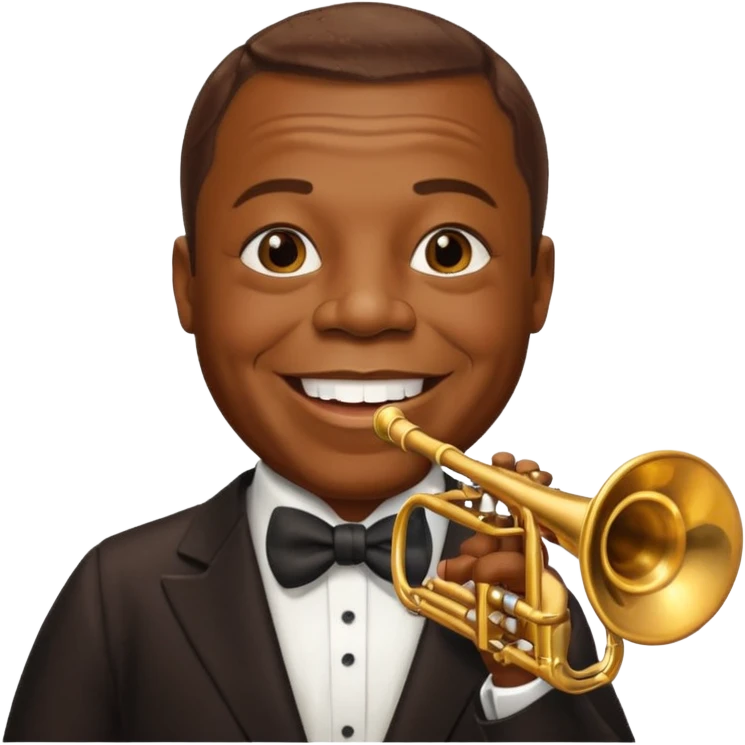 Louis Armstrong emoji