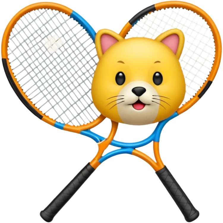 Tennis-Racket Animals emoji