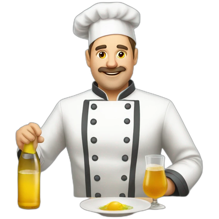 Victor Barinov chef Drunk emoji