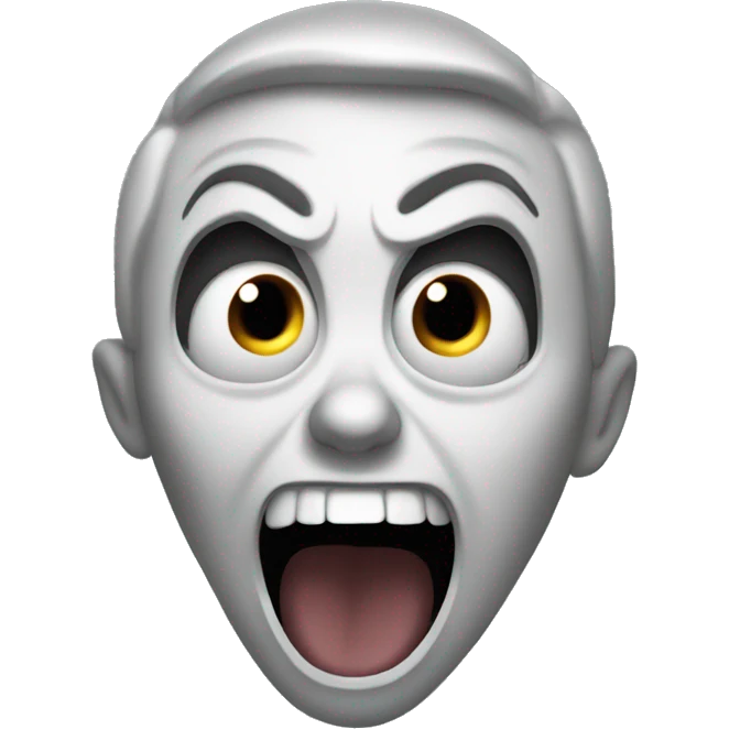 Scream emoji