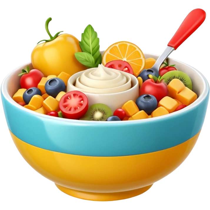 3D symbolizing loyal customer, trust and commitment, food theme, cute and modern, soft lighting, glossy, isolated, no background
 emoji