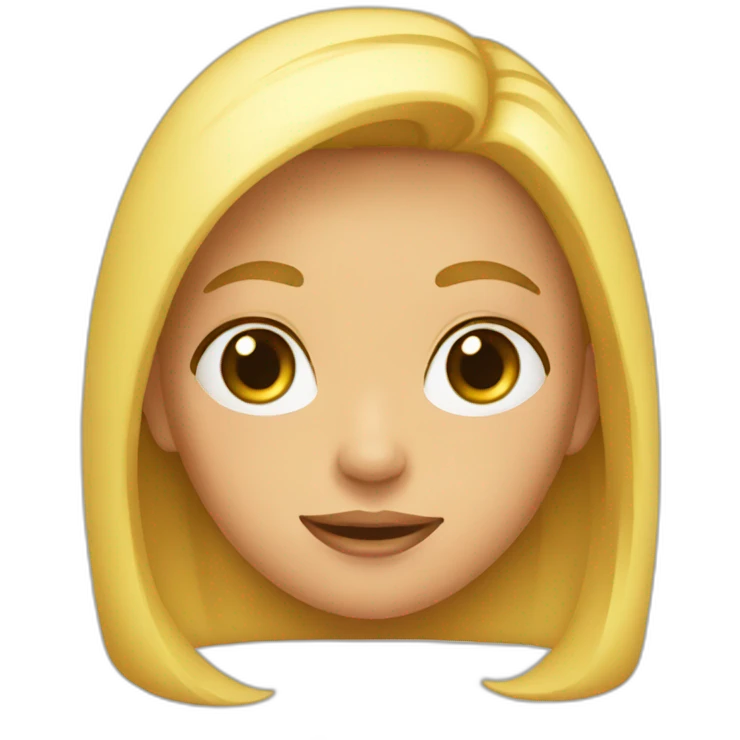 Fille folle emoji