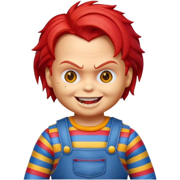 Un emojin de chuky emoji